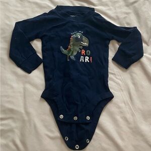 Carter's Navy Blue Dinosaur Bodysuit